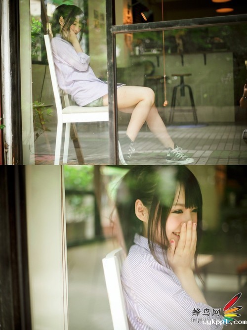 看美图学拍特殊前景人像