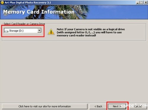 教你怎样恢复已删除的相片