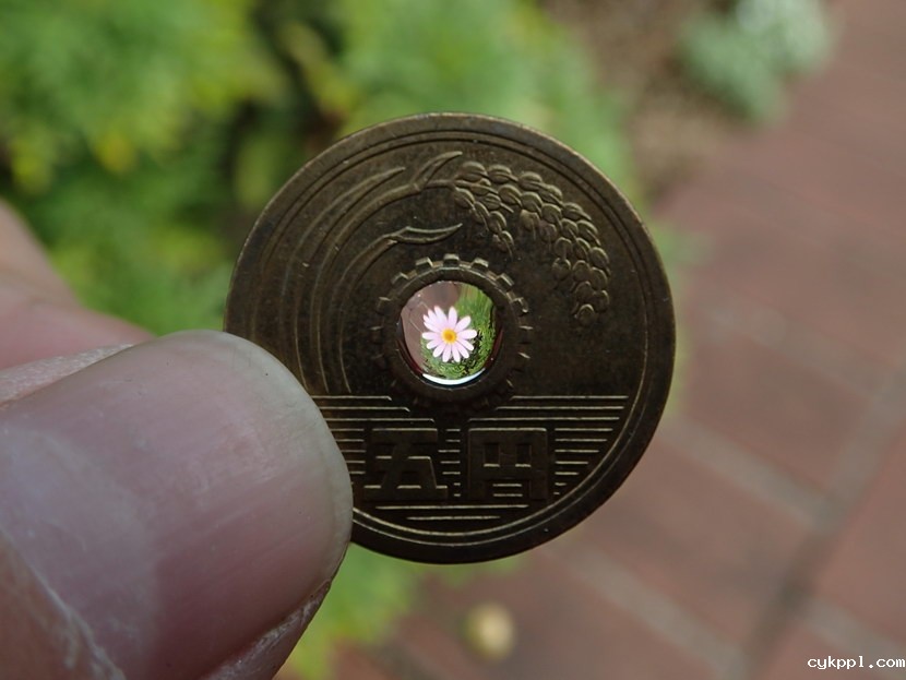 日本玩家改造5元硬币型镜头