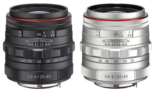 大光圈扫街利器 宾得20-40头日本发售 扫街头 宾得发布20-40mm F2.8-4ED新镜(N)