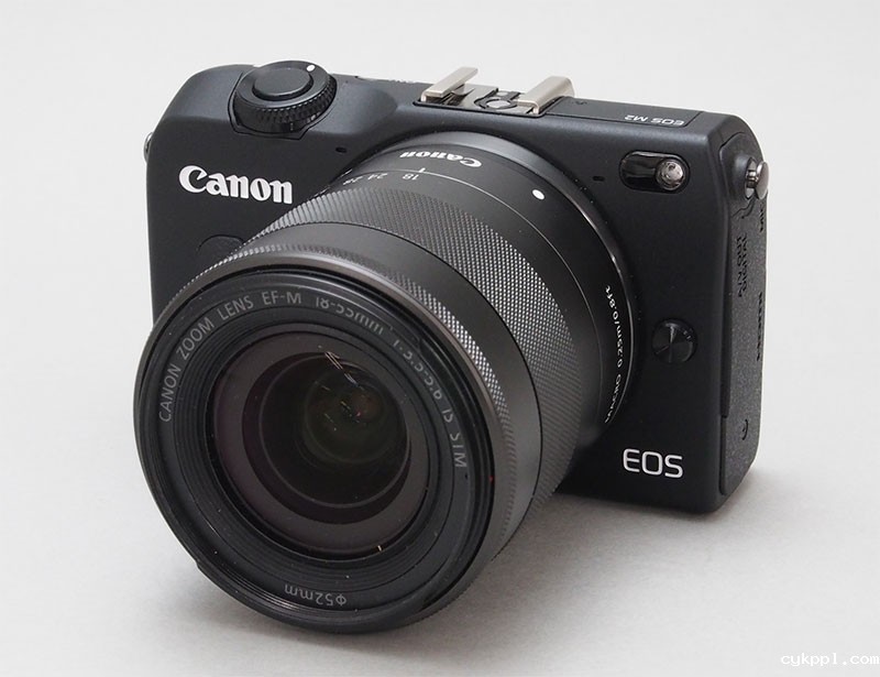 新锐APS-C便携机 佳能黑色EOS M2赏