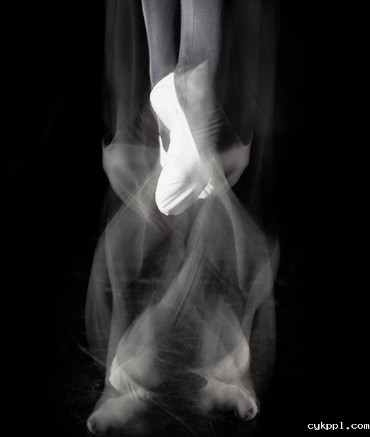 当舞蹈遇到长曝光