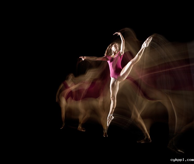 当舞蹈遇到长曝光