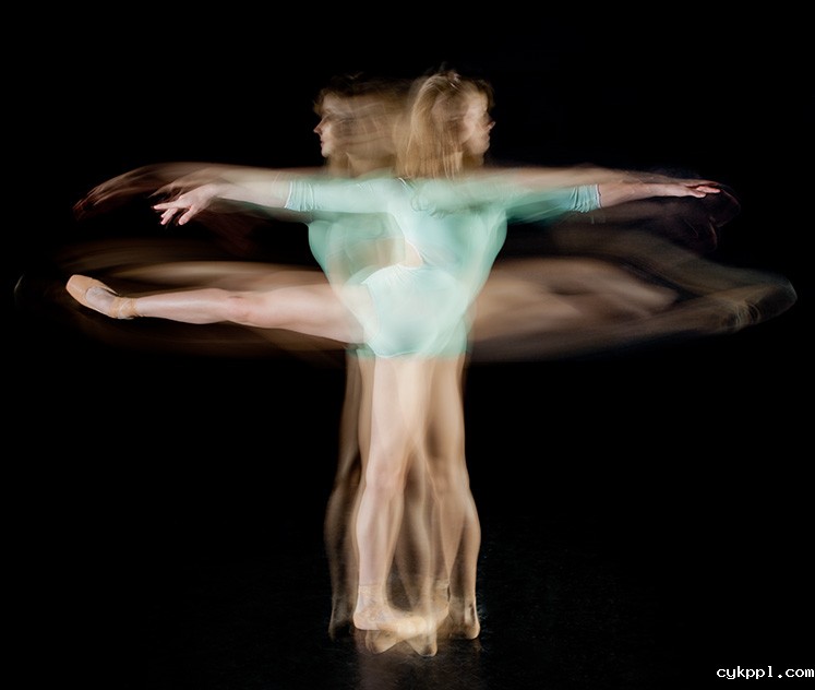当舞蹈遇到长曝光
