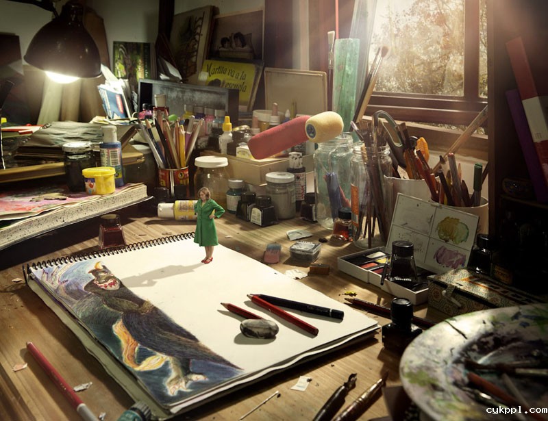 观念摄影：小世界