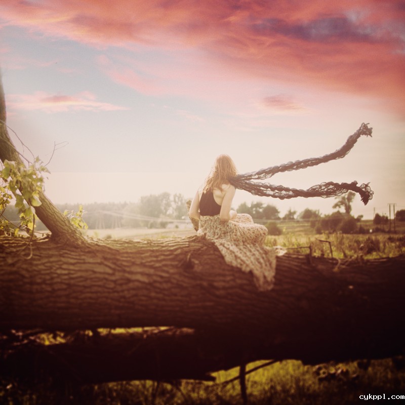 相机变成魔法棒 波兰摄影师童话人像作品