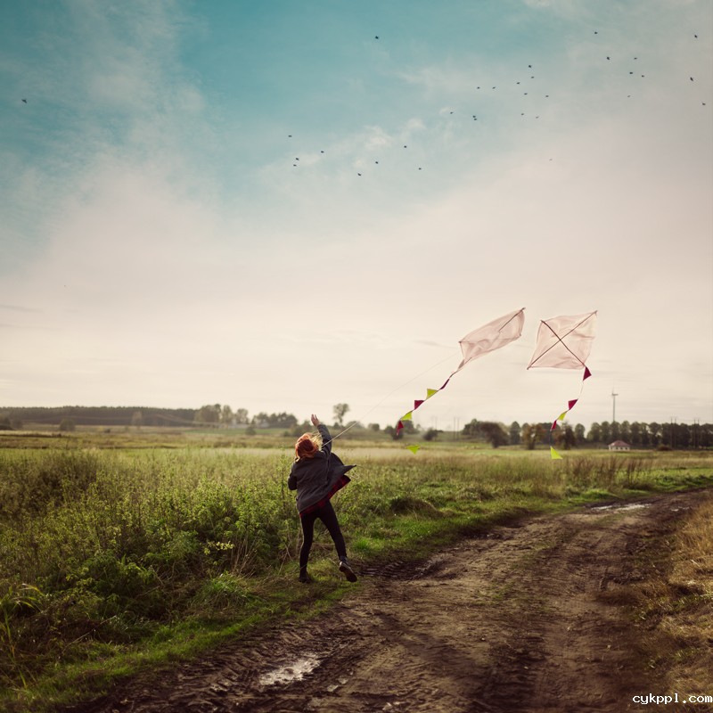 相机变成魔法棒 波兰摄影师童话人像作品