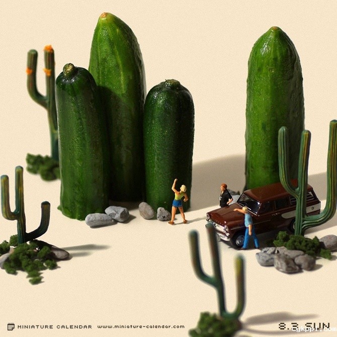 景物摄影：小人国