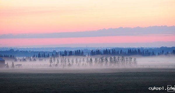 雾天风光摄影的构图与对焦