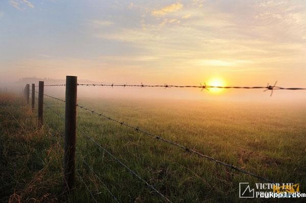 雾天风光摄影的构图与对焦