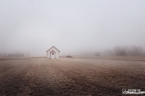 雾天风光摄影的构图与对焦