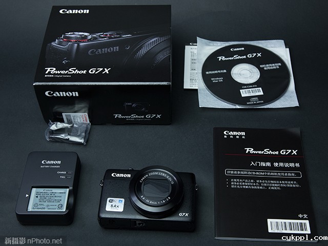 佳能G7 X开箱初评