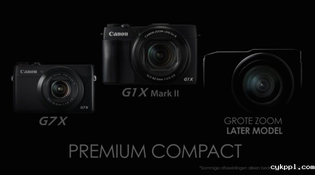 佳能宣布开发大底、大变焦G系列相机