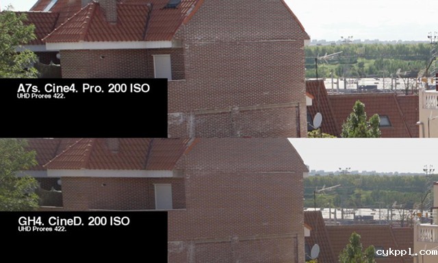 4K视频画质对比：松下GH4 vs索尼A7s