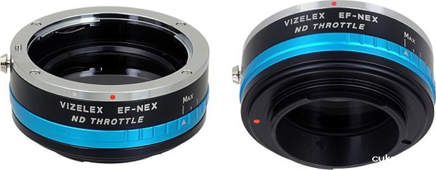 Fotodiox推出内置可调ND滤镜的EF-NEX转接环