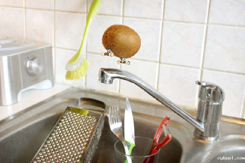 厨房里拍出来的有趣创意