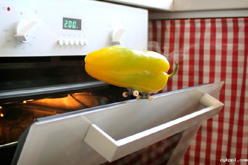 厨房里拍出来的有趣创意