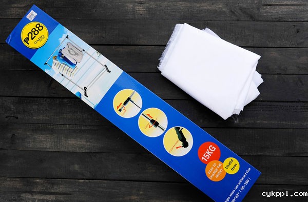 『摄影DIY』晾衣架+白色布料=大型柔光箱