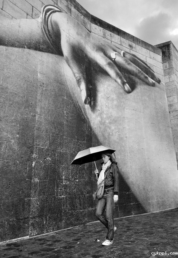 Nikolai Endegor街头摄影作品：黑白巴黎