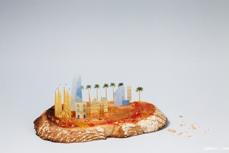 Andrea G.Portolés：食物上的一座城