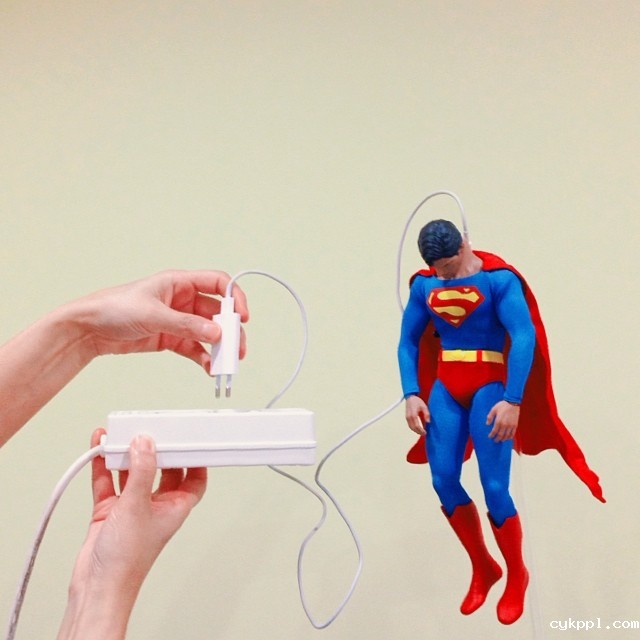 手机摄影：玩具们的真实人生