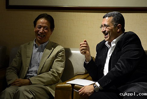 徐祖根会长会见埃及新闻摄影学会会长