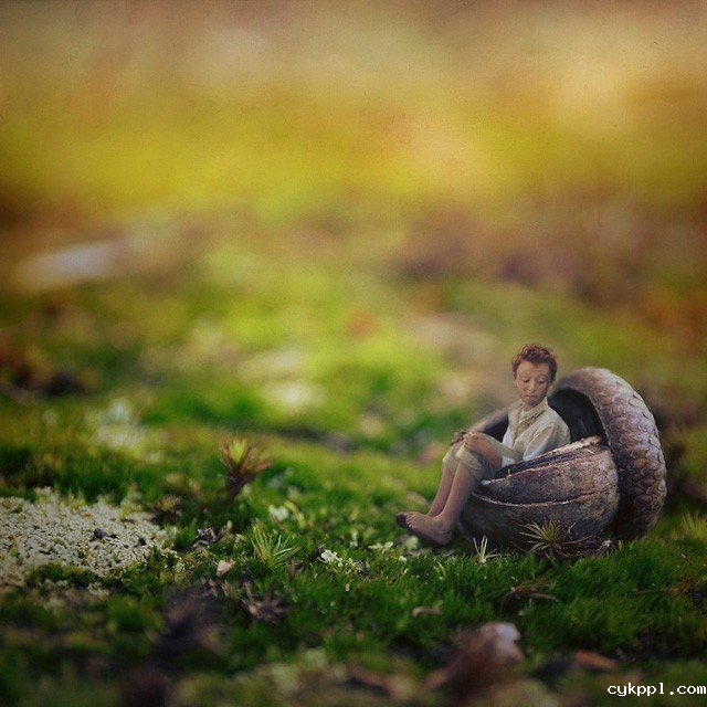 Zev：14岁少年的超现实主义自拍摄影作品