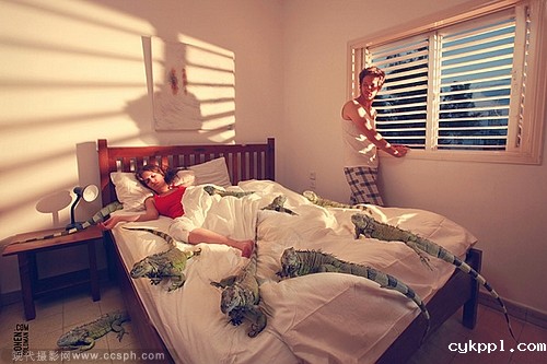 以色列摄影师：超现实枕头