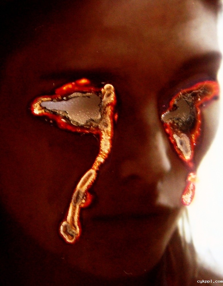 燃烧之后的照片