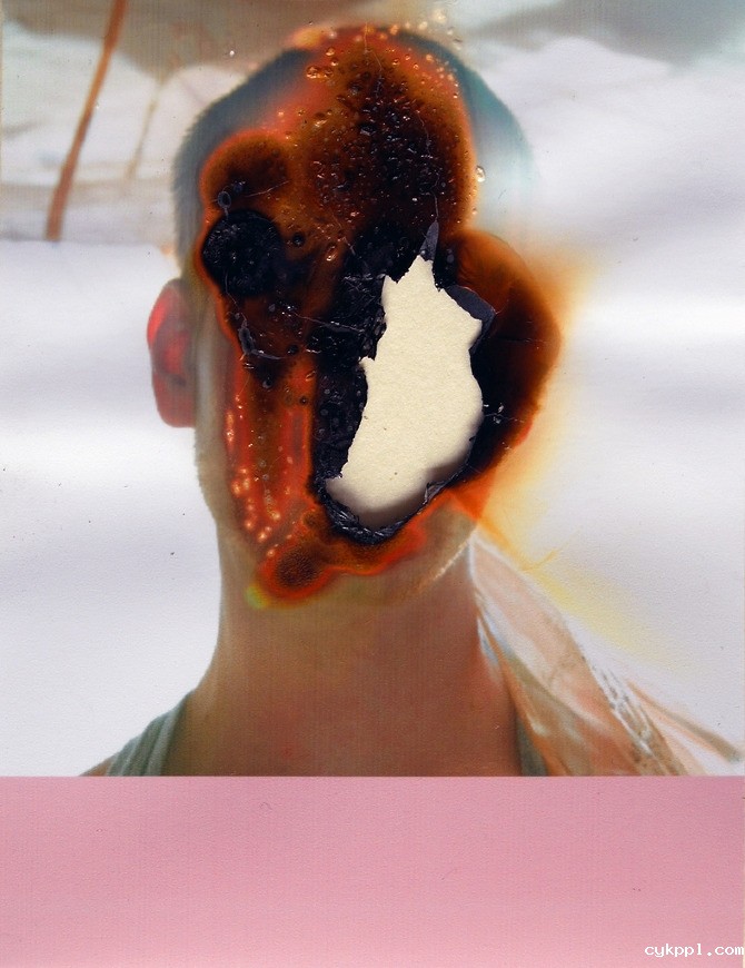 燃烧之后的照片