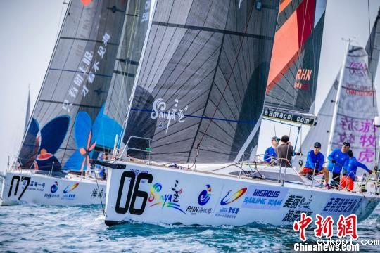 2018环海南岛国际大帆船赛开赛