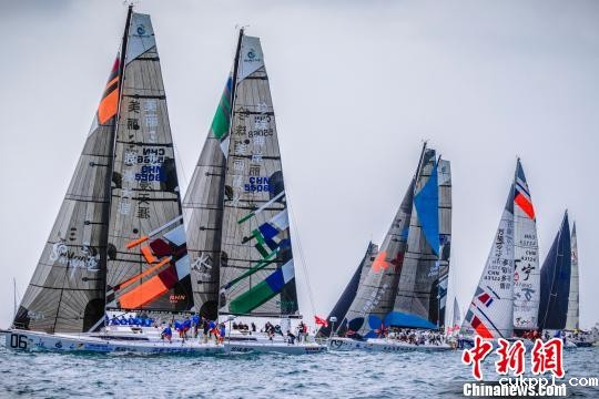 2018环海南岛国际大帆船赛开赛