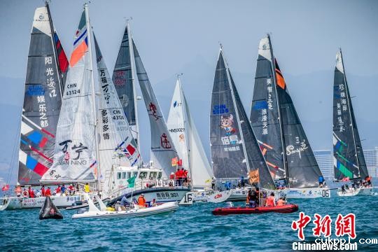 2018环海南岛国际大帆船赛开赛