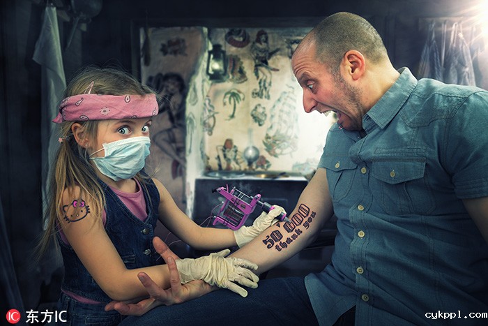 萌娃大战脑洞老爸，表情亮了！