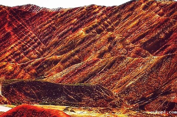 甘肃张掖:七彩丹霞美如画 甘肃张掖:七彩丹霞美如画