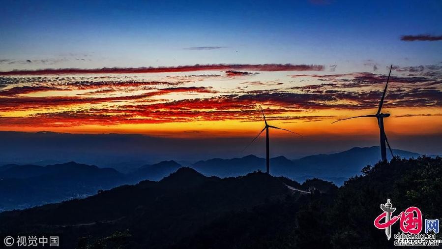 大山深处的风电人