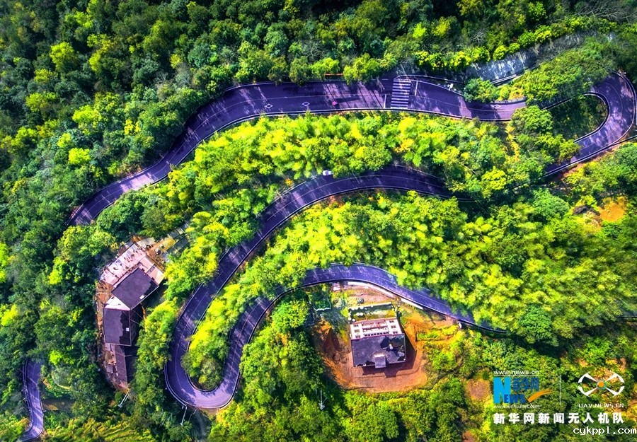 【“飞阅”中国】福建永春“四好农村路” 空中视角盘若游龙
