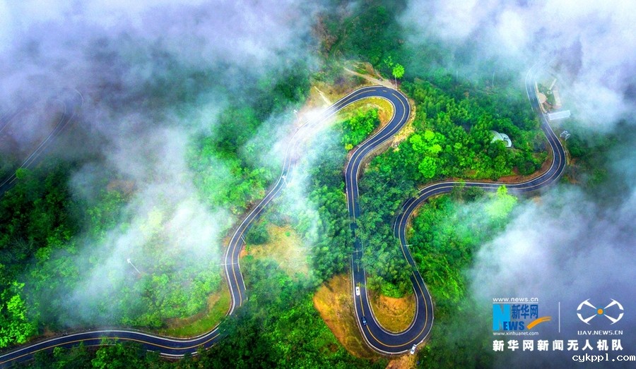 【“飞阅”中国】福建永春“四好农村路” 空中视角盘若游龙
