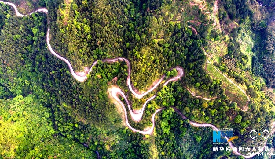 【“飞阅”中国】福建永春“四好农村路” 空中视角盘若游龙