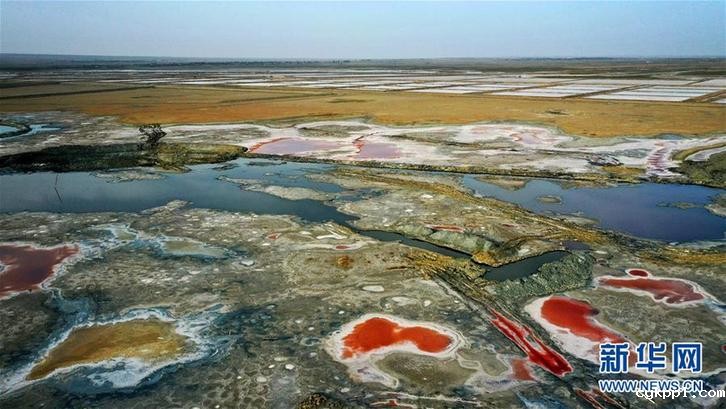 千年盐湖 绚烂塞上 (社会)(1)千年盐湖 绚烂塞上