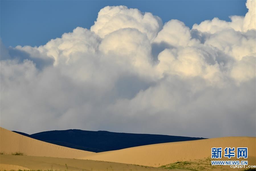 沙“绘”青海湖