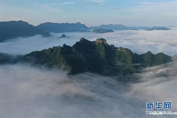 湖北利川:云海似画卷 #(美丽中国)(8)湖北利川:云海似画卷