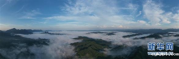 湖北利川:云海似画卷 #(美丽中国)(9)湖北利川:云海似画卷