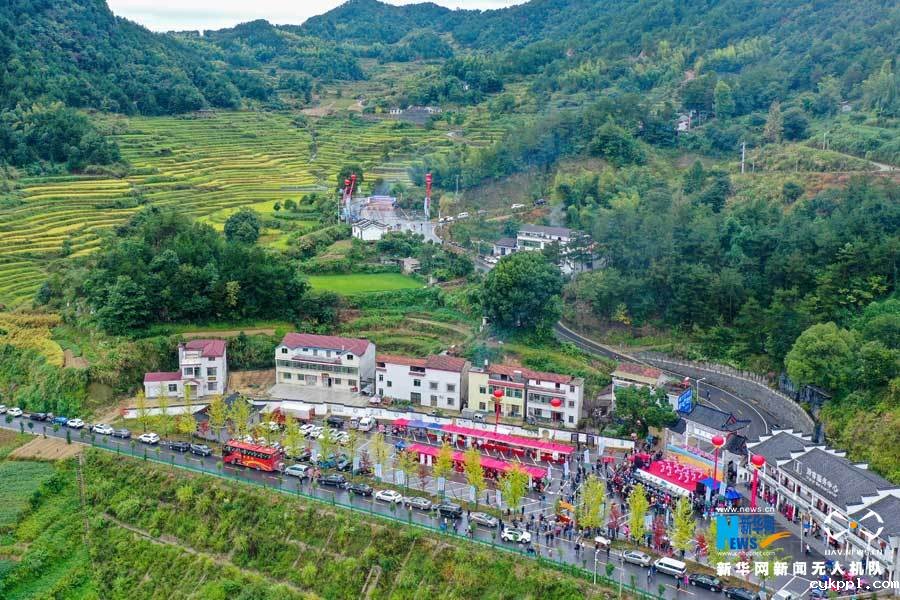 【“飞阅”中国】湖北蕲春:农民丰收节“农味”浓