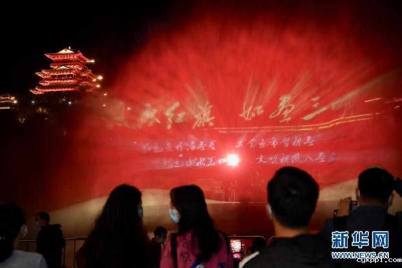 福建沙县：如画夜景激活夜经济