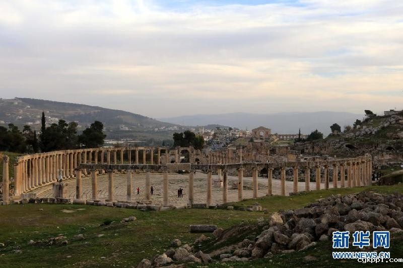 约旦杰拉什古城掠影