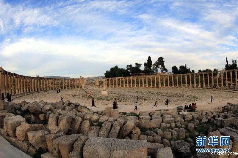 约旦杰拉什古城掠影