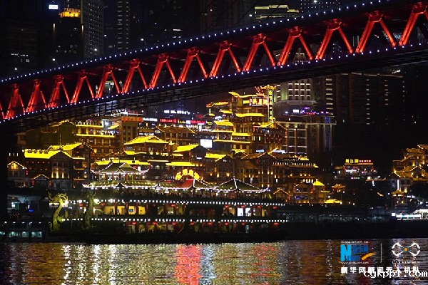 【“飞阅”中国】新春瞰重庆:大山与大水 大城有大美