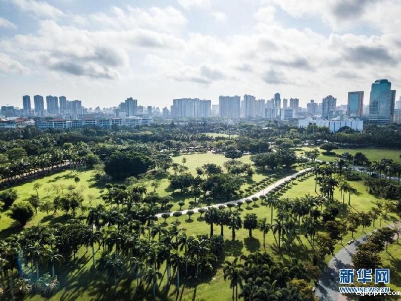“天空之眼”瞰海口
