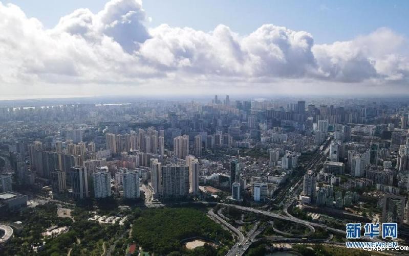 “天空之眼”瞰海口